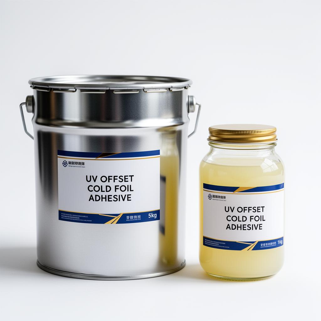 UV Offset Cold Foil Adhesive — High-Thixotropy, Anti-Misting